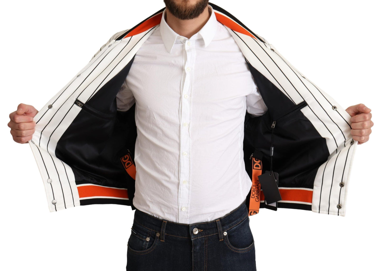 Multicolor Bomber King Logo #DGMILLENNIALS Jacke