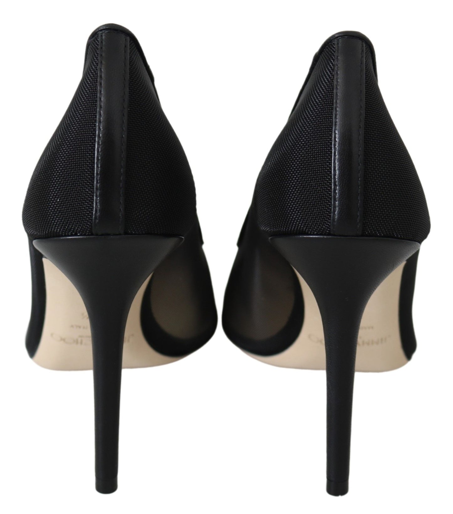 Schwarz Mesh Amika 85 Diamond Pumps Schuhe