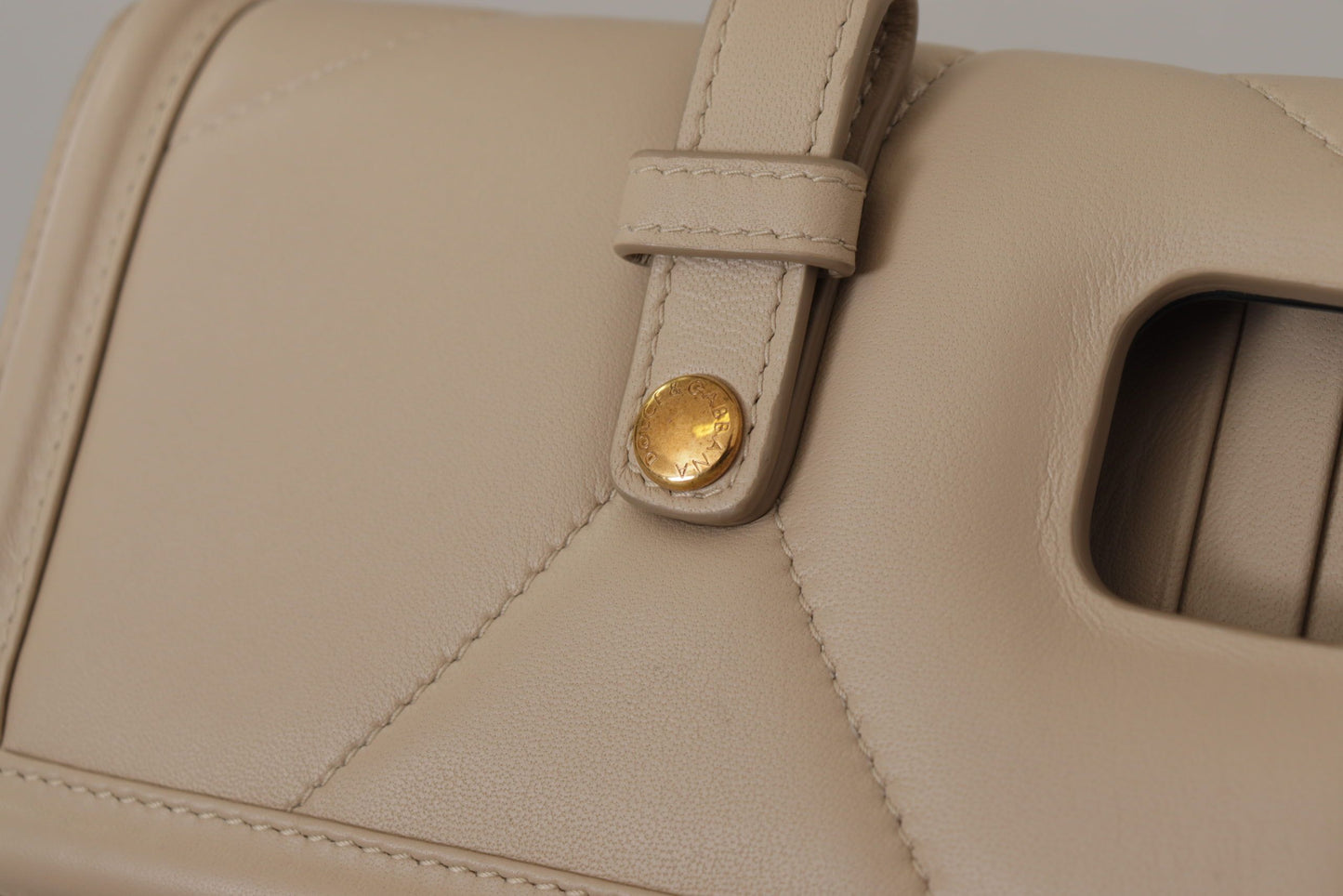 Beige Leder Devotion Kartenhalter IPHONE 11 PRO Geldbörse