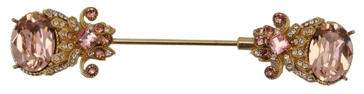 925 Sterling Silber große Kristalle Pin Brosche