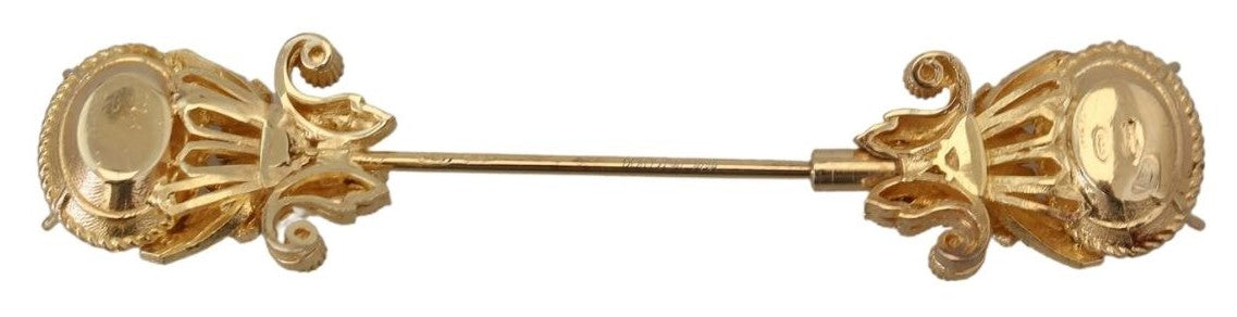925 Sterling Silber große Kristalle Pin Brosche