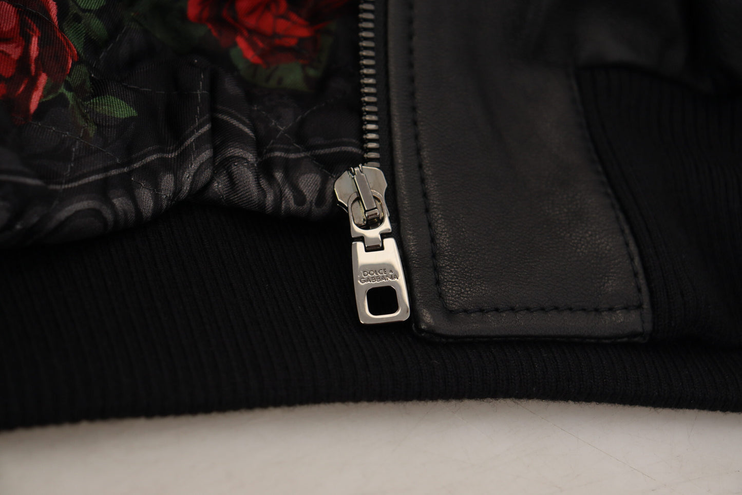 Schwarzes Lammleder mit Kragen Herrenmantel Jacke