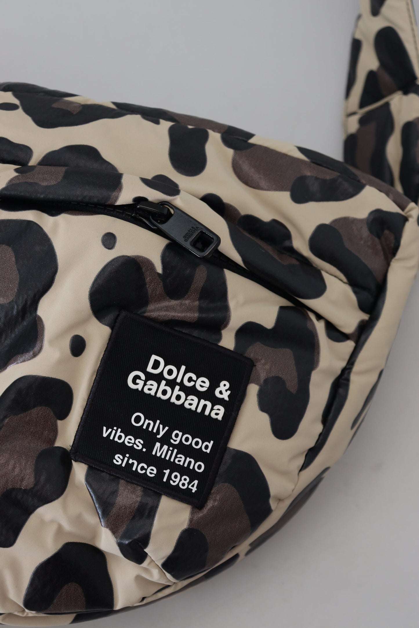 Multicolor Leopard Parka Mantel Brusttasche Jacke 2 Stück