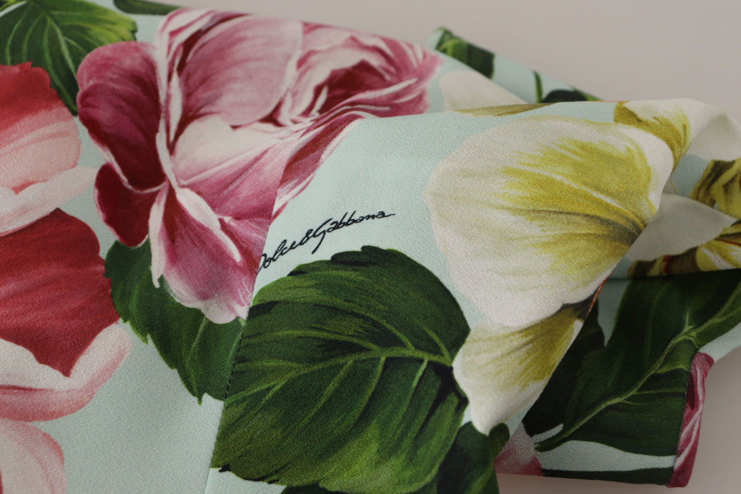 Ärmelloses Tank-Top mit Rosendruck Tropical Top