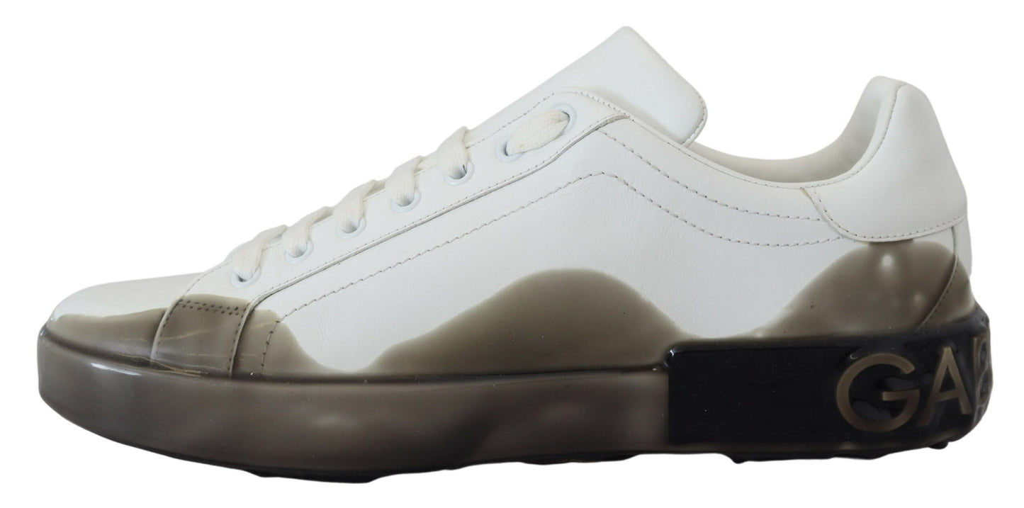 Weiß Grau Leder Low Top Turnschuhe Schuhe