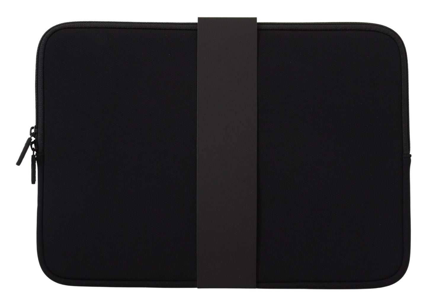 Schwarzes gepolstertes Etui Tasche Zipper Cover Sleeve Case