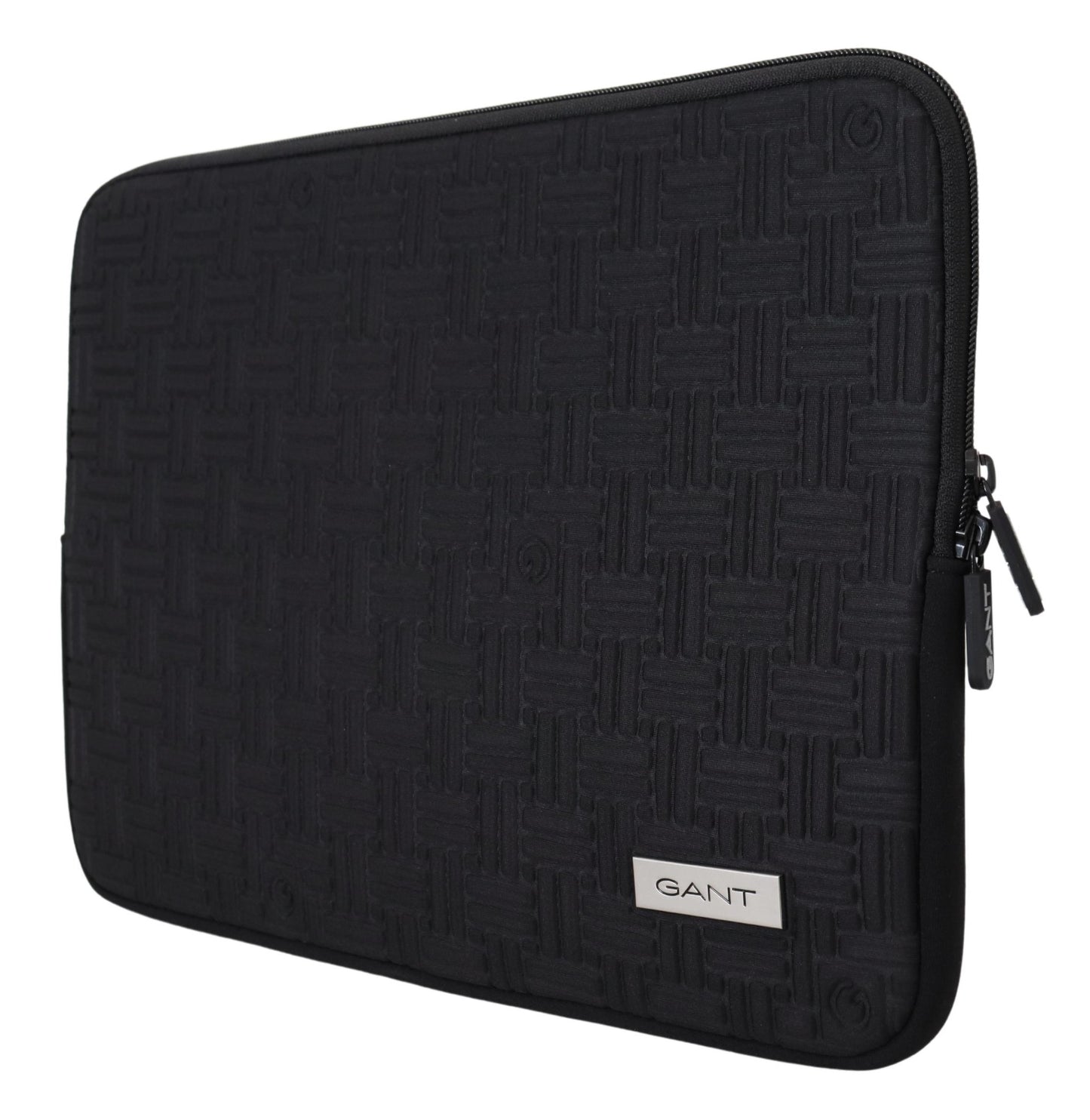 Schwarzes gepolstertes Etui Tasche Zipper Cover Sleeve Case