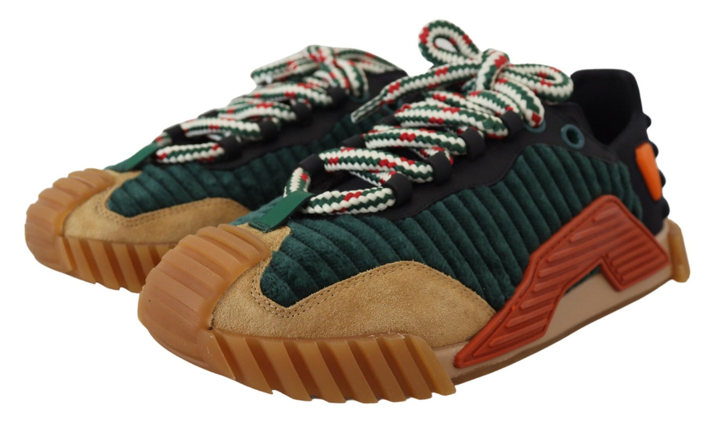 Multicolor Stoff Lace Up NS1 Turnschuhe