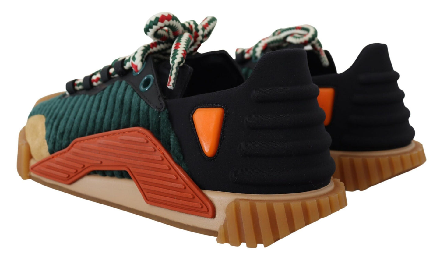 Multicolor Stoff Lace Up NS1 Turnschuhe