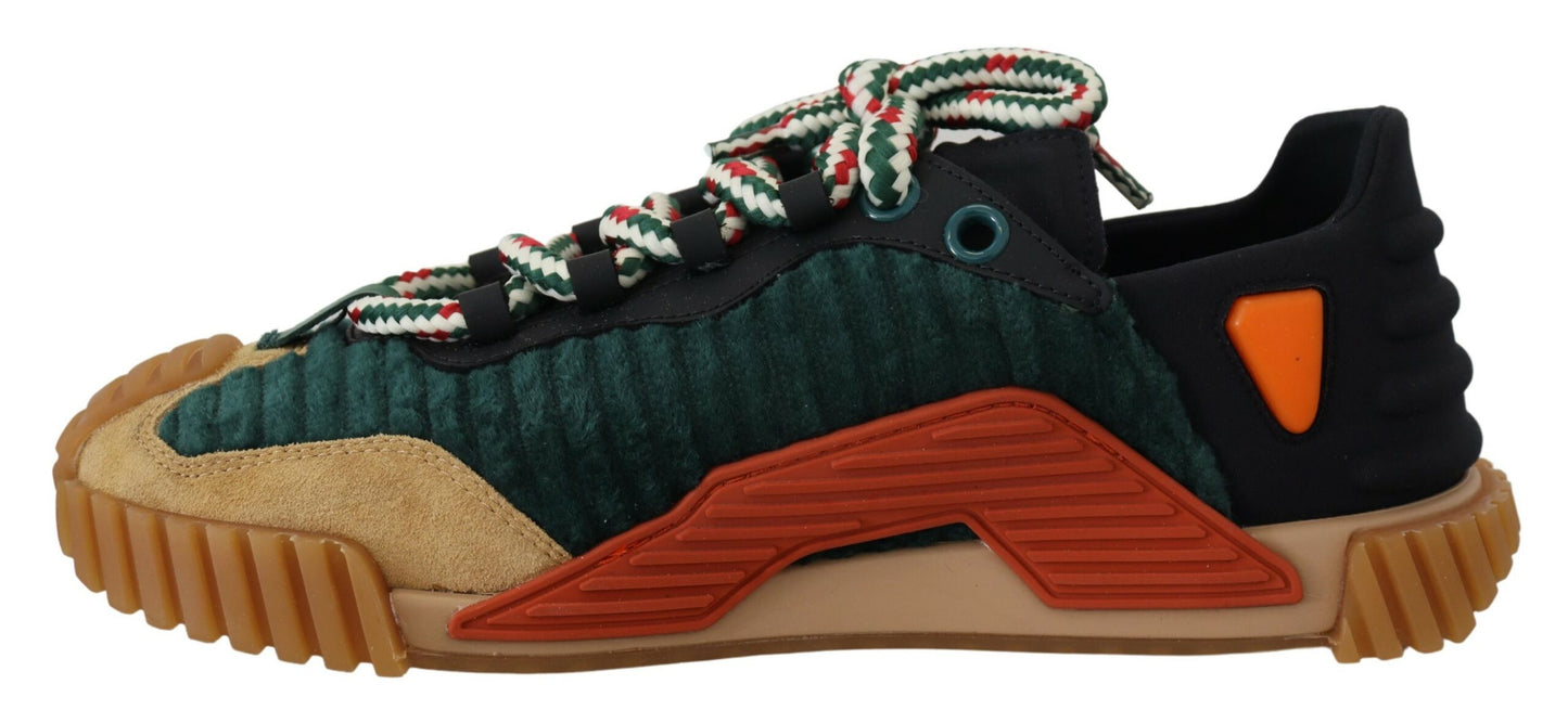 Multicolor Stoff Lace Up NS1 Turnschuhe