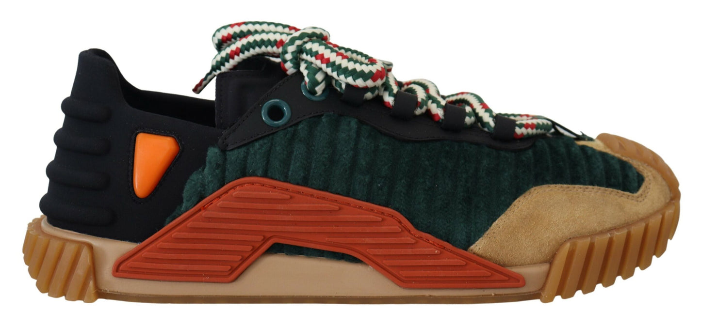 Multicolor Stoff Lace Up NS1 Turnschuhe