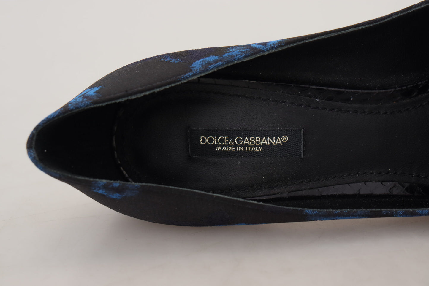 Blau Kristall verschönert Heels Pumps Schuhe