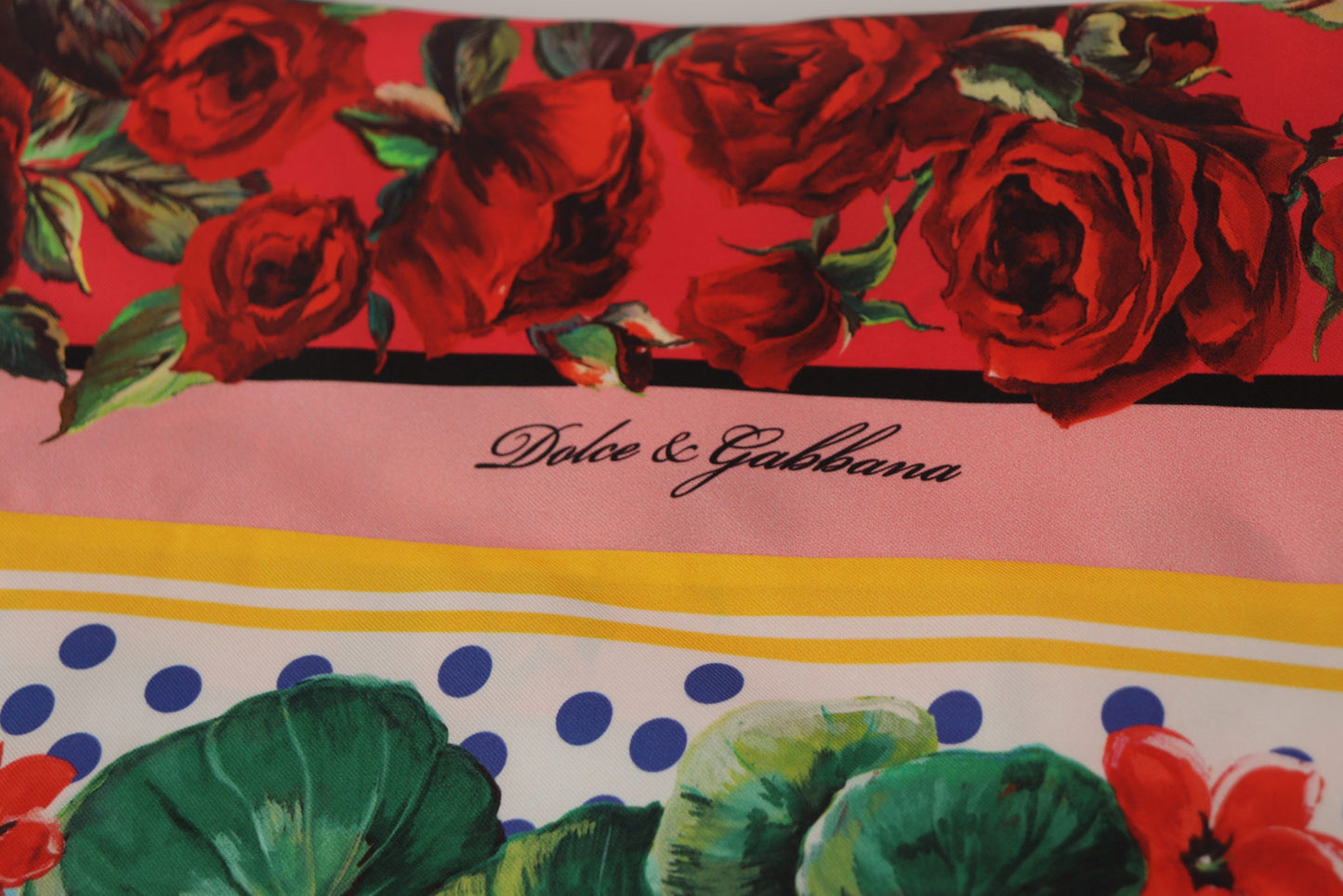 Multicolor Majolika Floral Seidenhemd Bluse