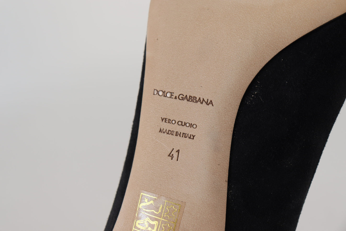 Schwarze Wildleder Heels Pumps Klassische Schuhe