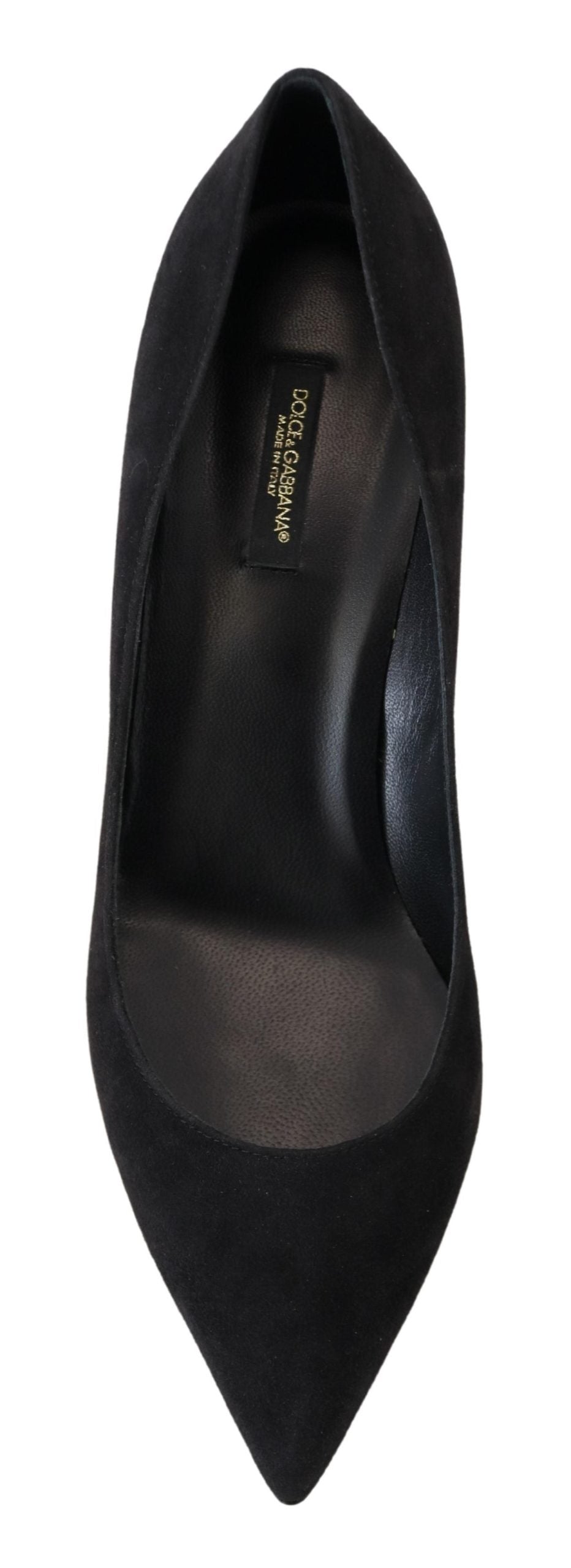 Schwarze Wildleder Heels Pumps Klassische Schuhe
