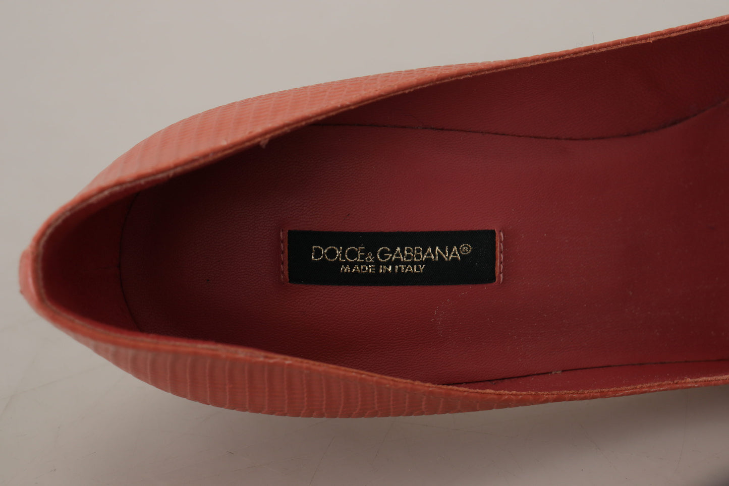 Rosa Exotische Leder Kristall Absätze Pumps Schuhe