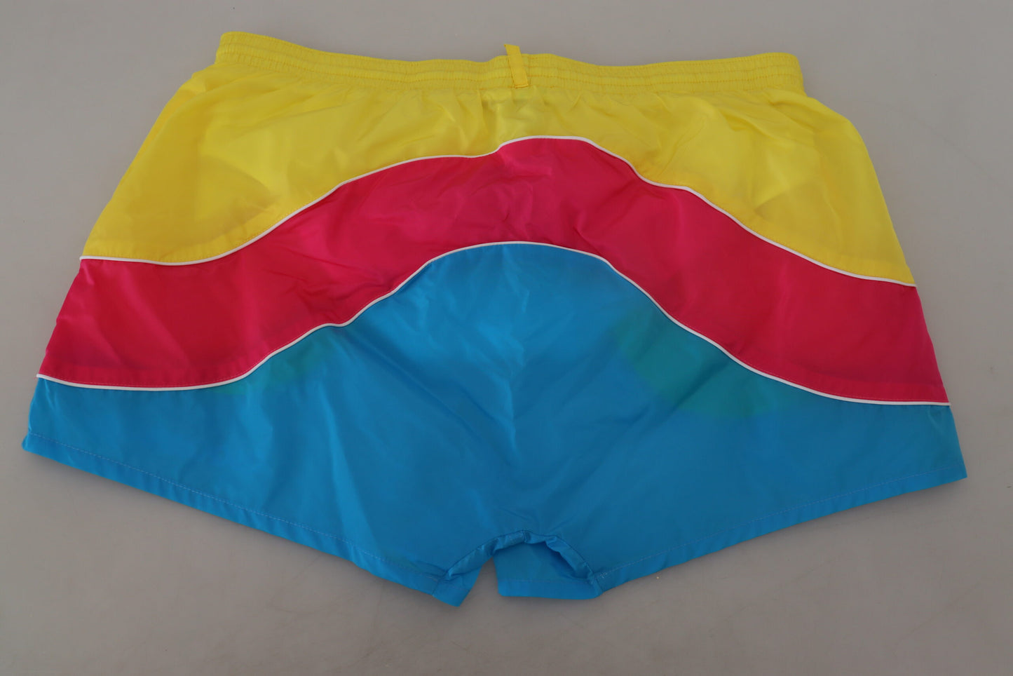 Multicolor Logo Print Herren Strandbekleidung Shorts Bademode
