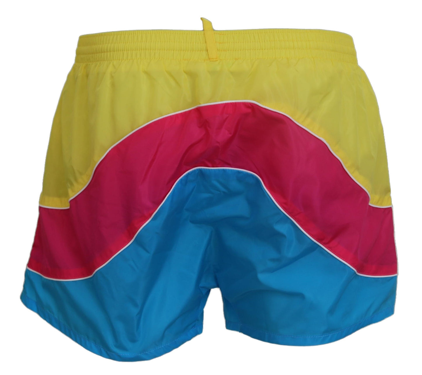 Multicolor Logo Print Herren Strandbekleidung Shorts Bademode