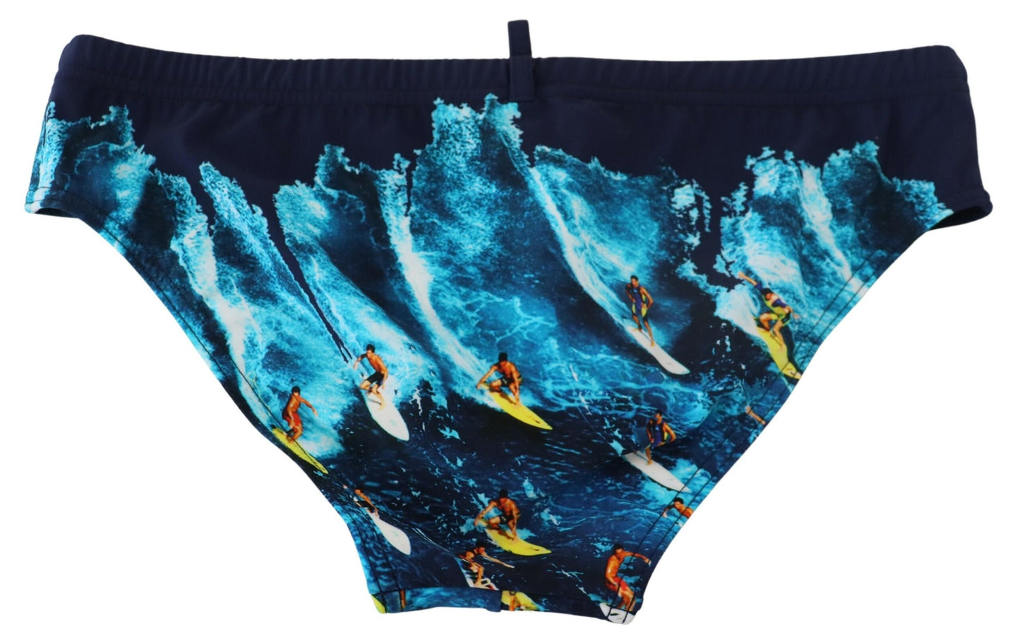 Multicolor Graphic Print Herren Badeslip Badehose