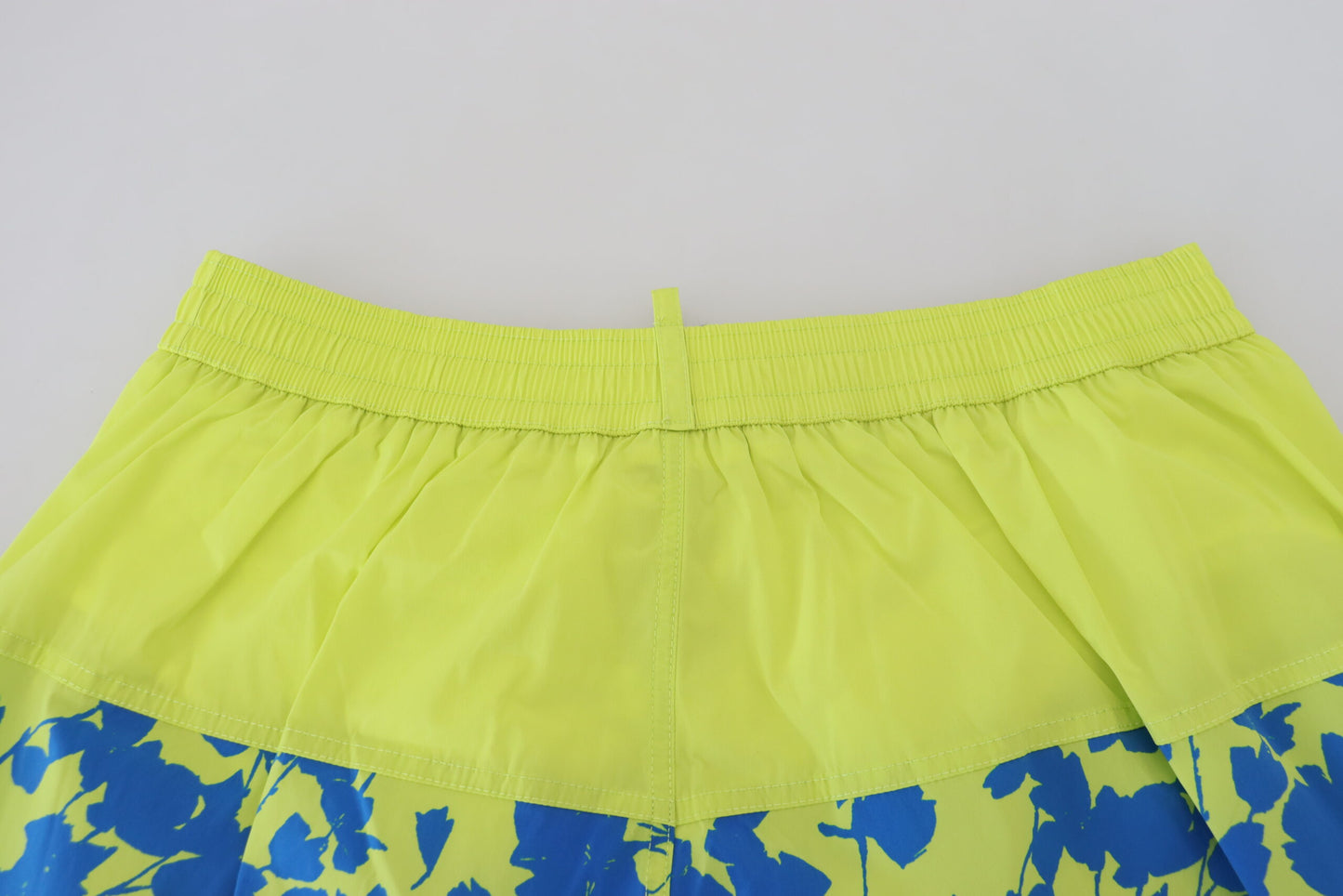 Blau Grün Logo Print Männer Beachwear Shorts Bademode