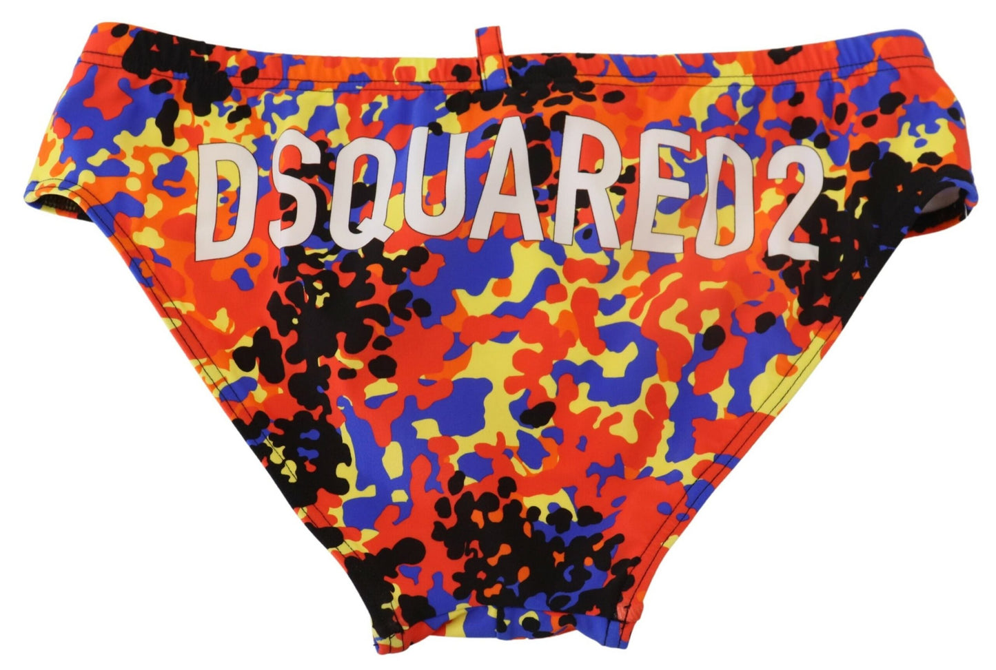Multicolor Logo bedruckte Herren Badeslip Badehose