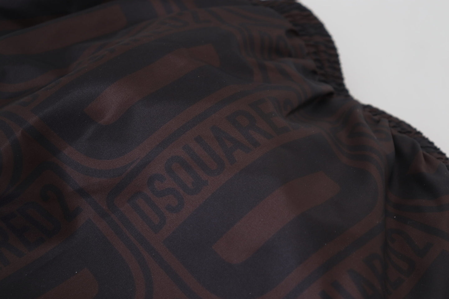 Braun Schwarz Print Männer Beachwear Shorts Bademode