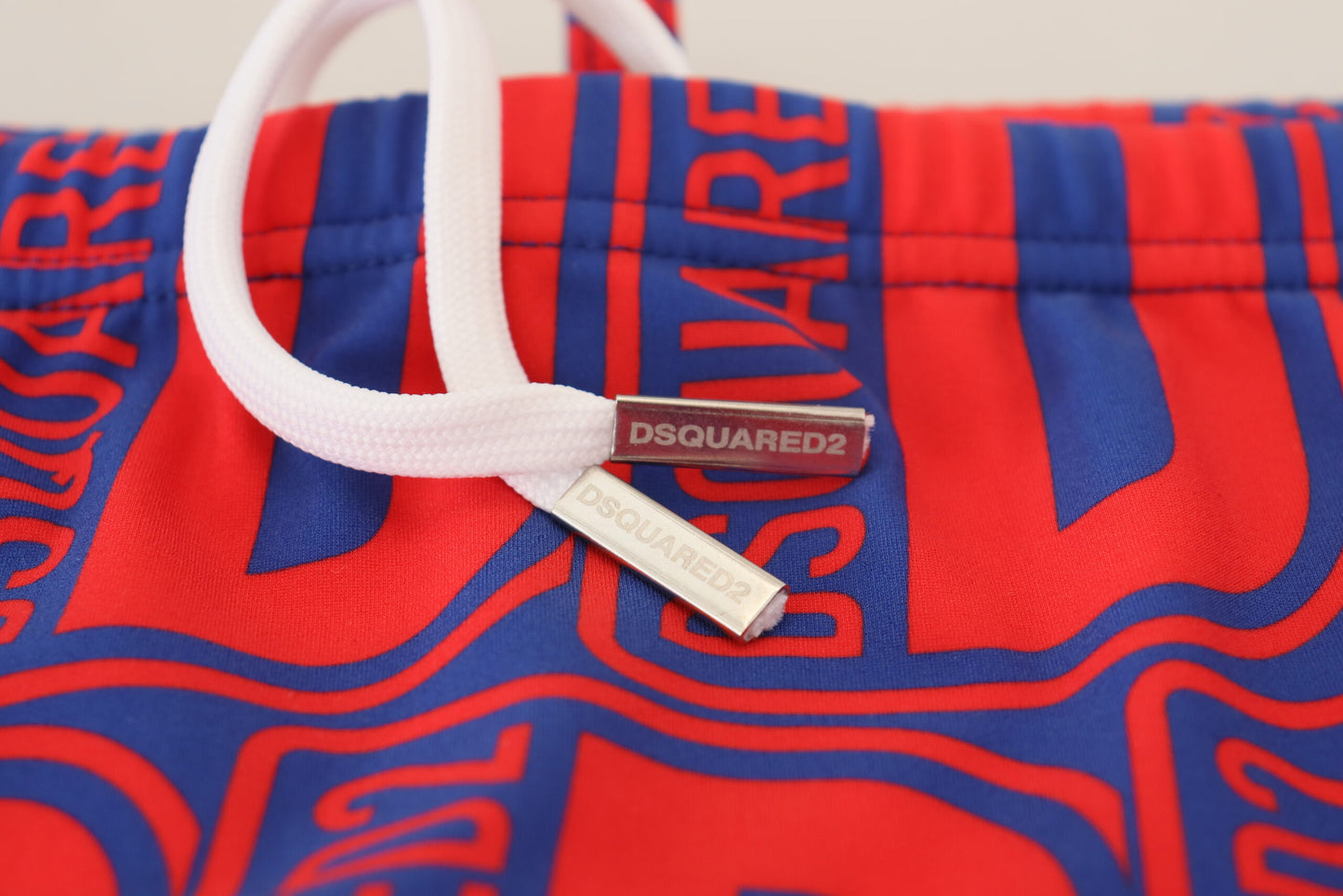 Rot Blau Logo Gedruckt Männer Schwimmen Slip Badebekleidung