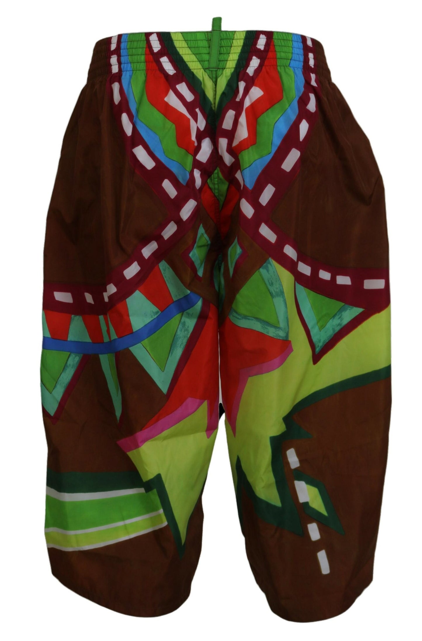 Multicolor Bedruckte Herren Strandbekleidung Shorts Bademode
