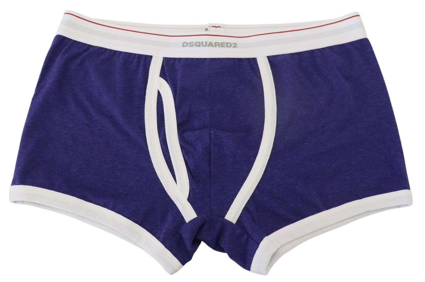 Blau Weiß Logo Baumwolle Stretch Männer Trunk Unterwäsche