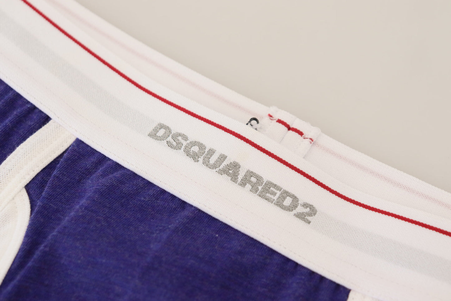 Blau Weiß Logo Baumwolle Stretch Männer Trunk Unterwäsche