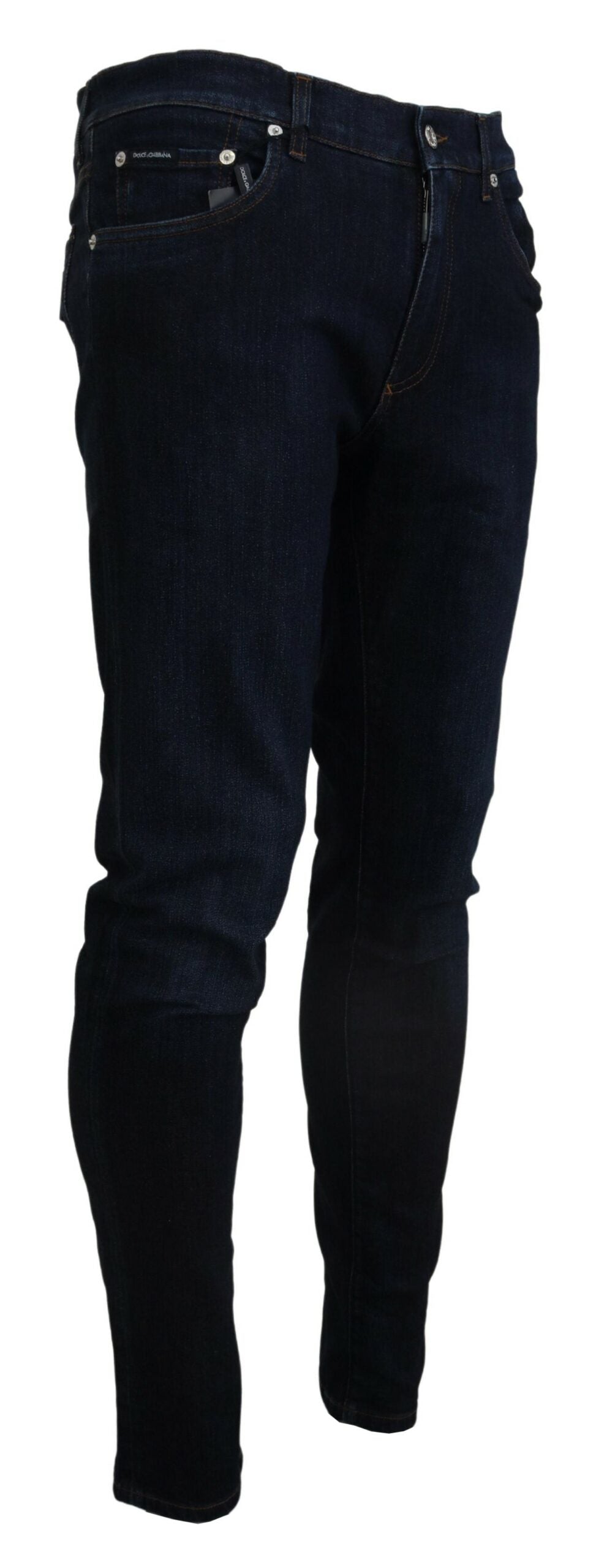 Blaue Baumwoll-Capri-Herren-Denim-Jeans