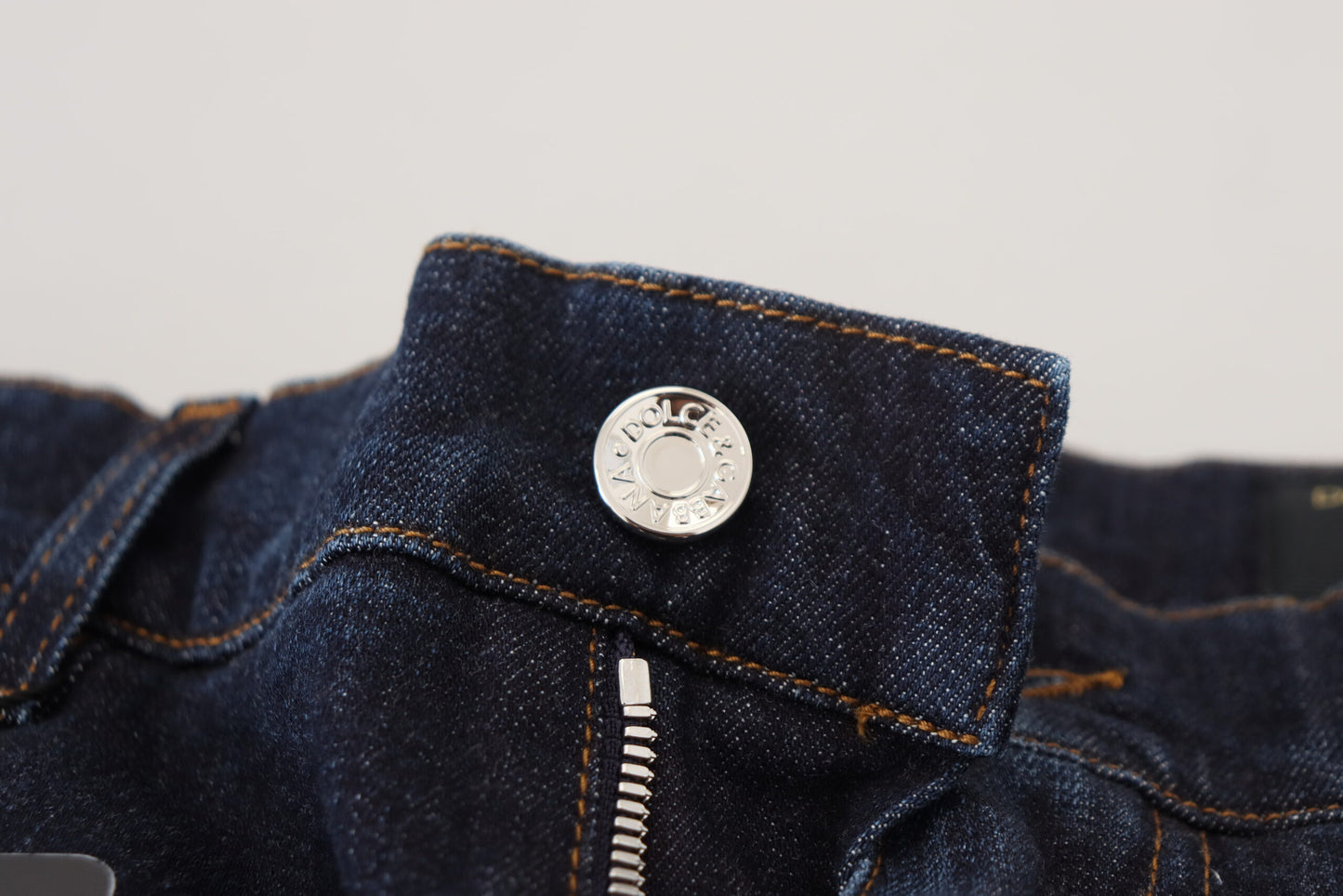 Blaue Baumwoll-Capri-Herren-Denim-Jeans