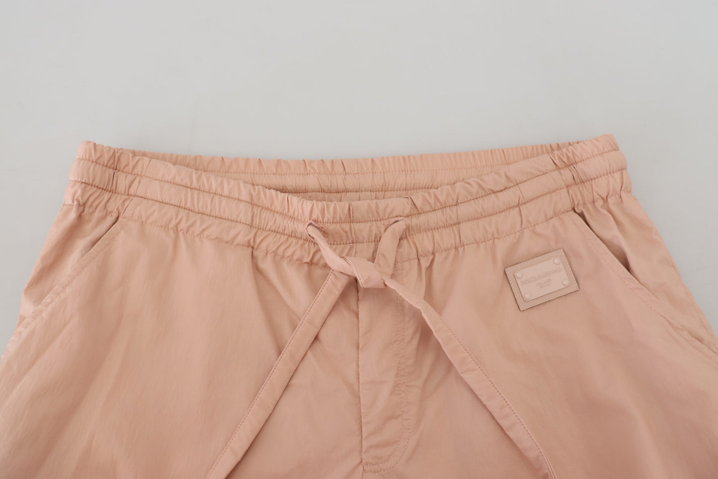 Pfirsich Solid Männer Sweatpants Hosen