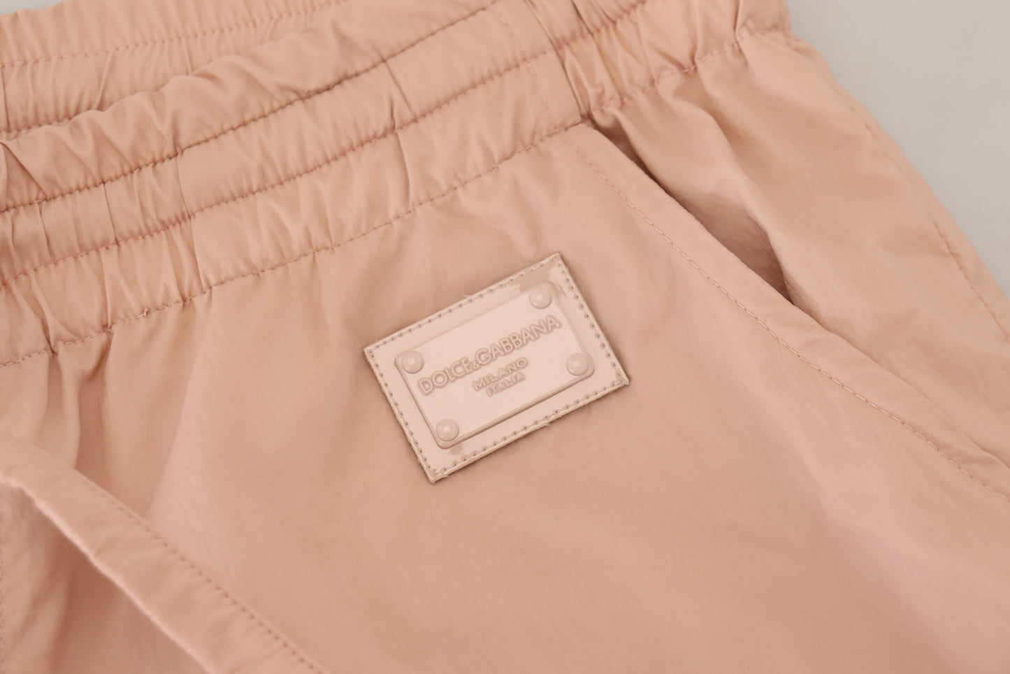 Pfirsich Solid Männer Sweatpants Hosen