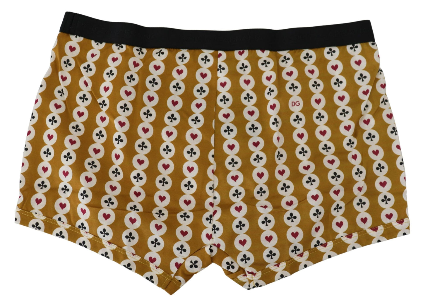 Gelbe bedruckte Baumwolle Regular Boxer Unterwäsche