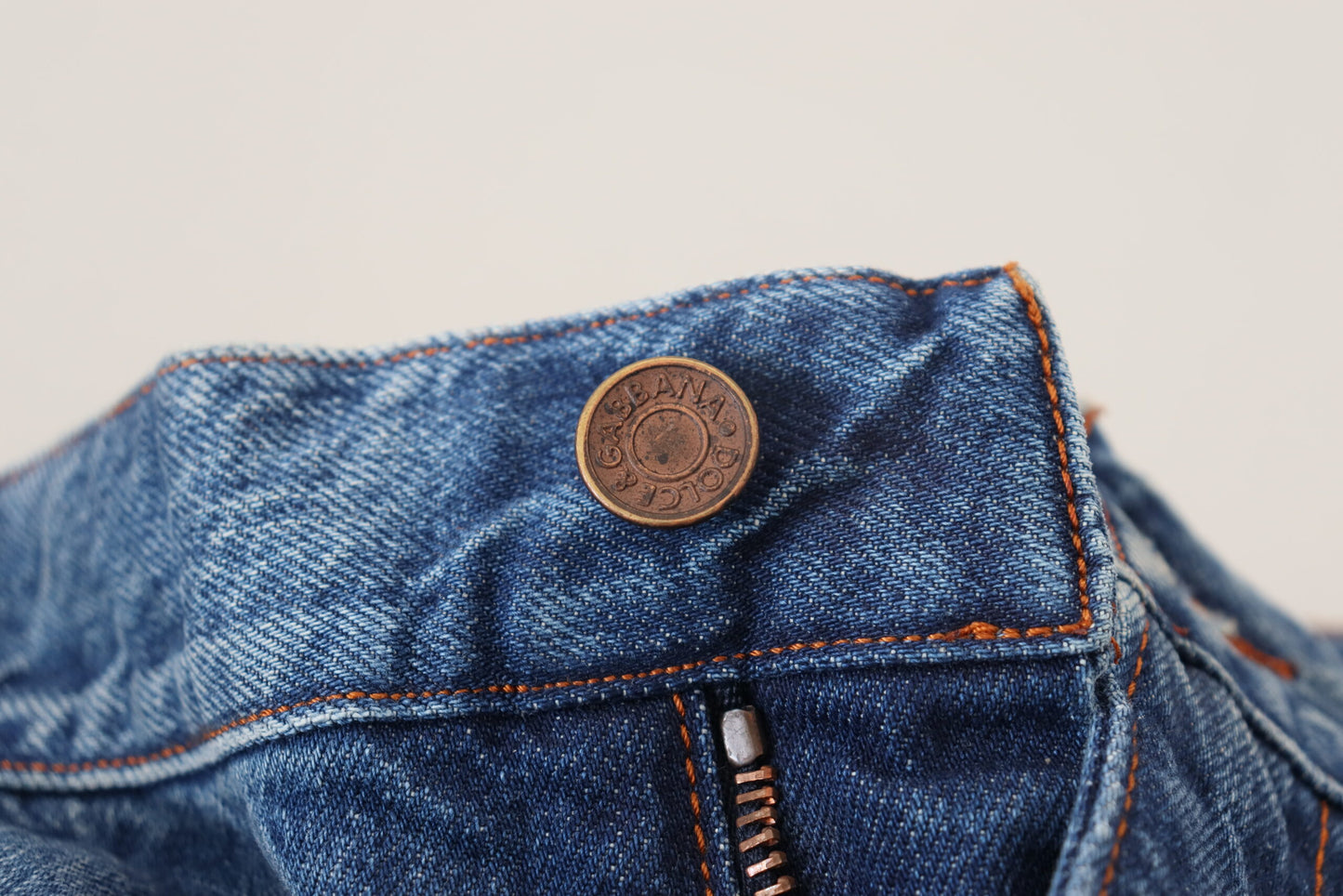 Blaue Baumwolle Straight Fit Herren Denim Jeans