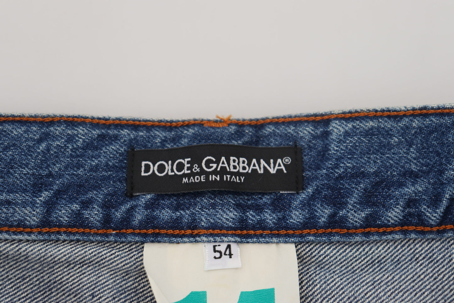 Blaue Baumwolle Straight Fit Herren Denim Jeans