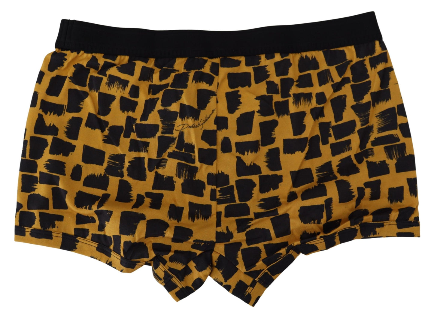 Orange bedruckte Baumwolle Regular Boxer Unterwäsche