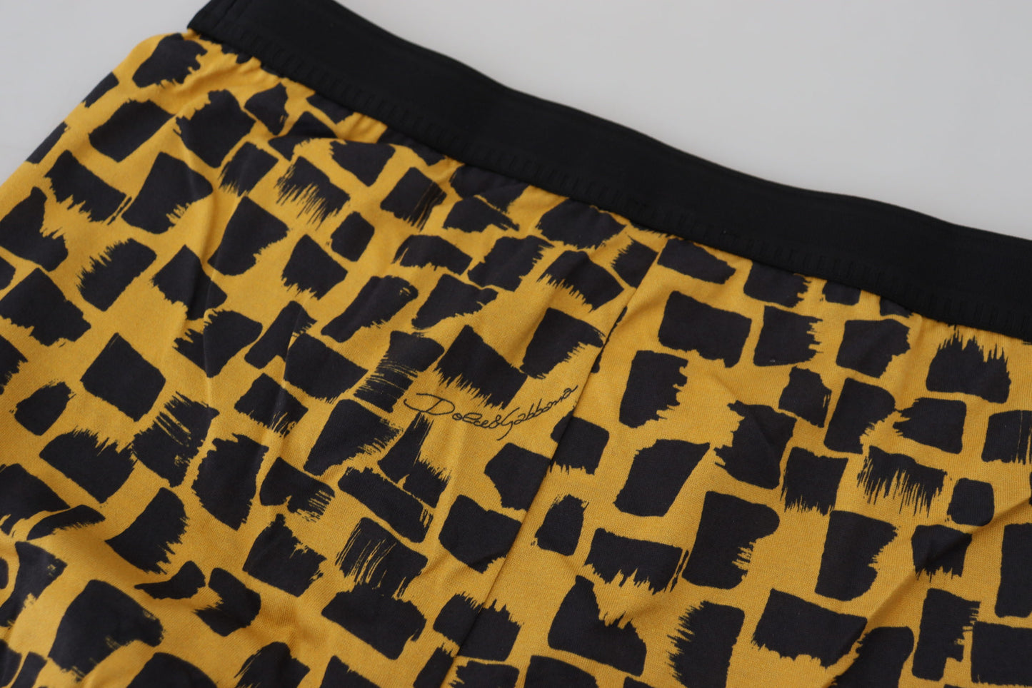 Orange bedruckte Baumwolle Regular Boxer Unterwäsche