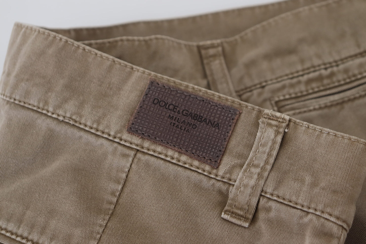Braun Baumwolle Straight Fit Herren Denim Jeans