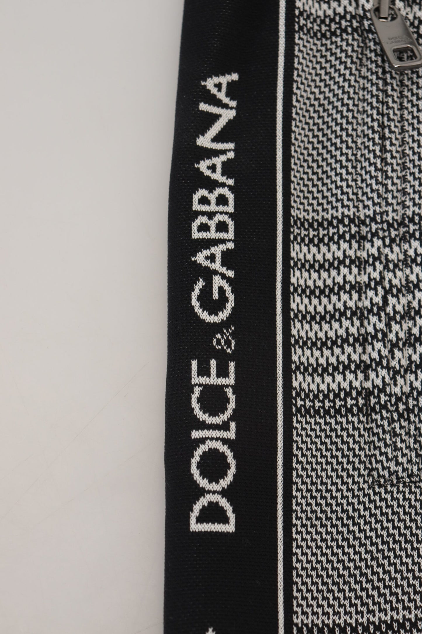 Schwarz Weiß Kariert Männer Jogger Hose