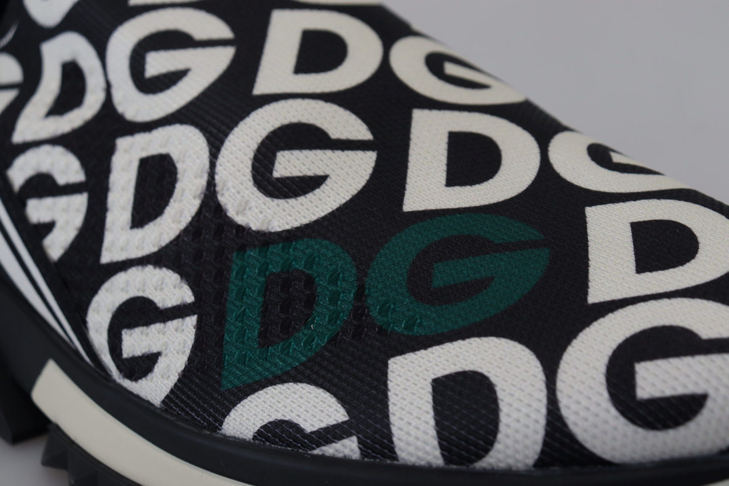 Weiß Schwarz Logo Mania Sorrento Turnschuhe Schuhe