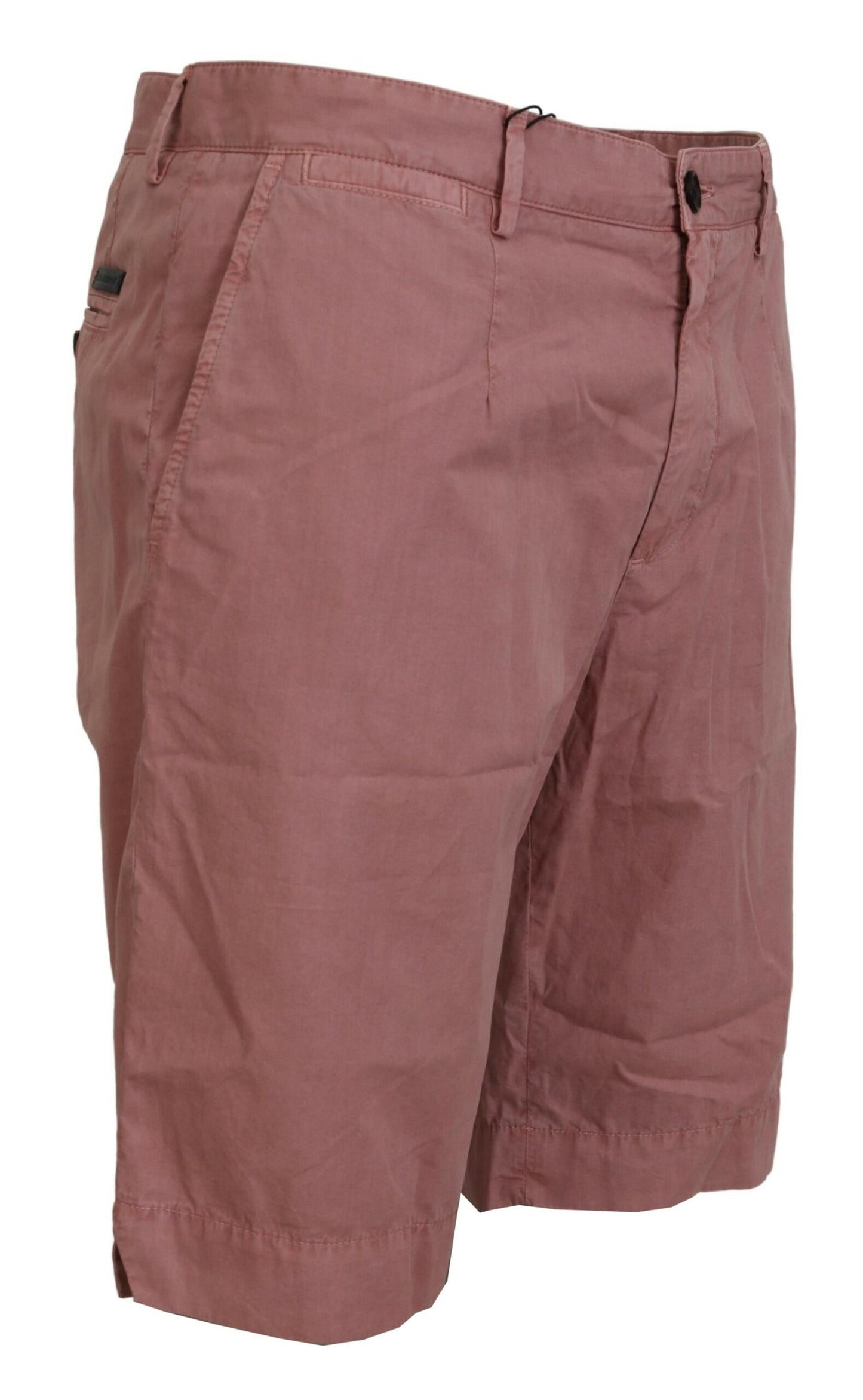 Rosa Chinos Baumwolle Casual Herren Shorts