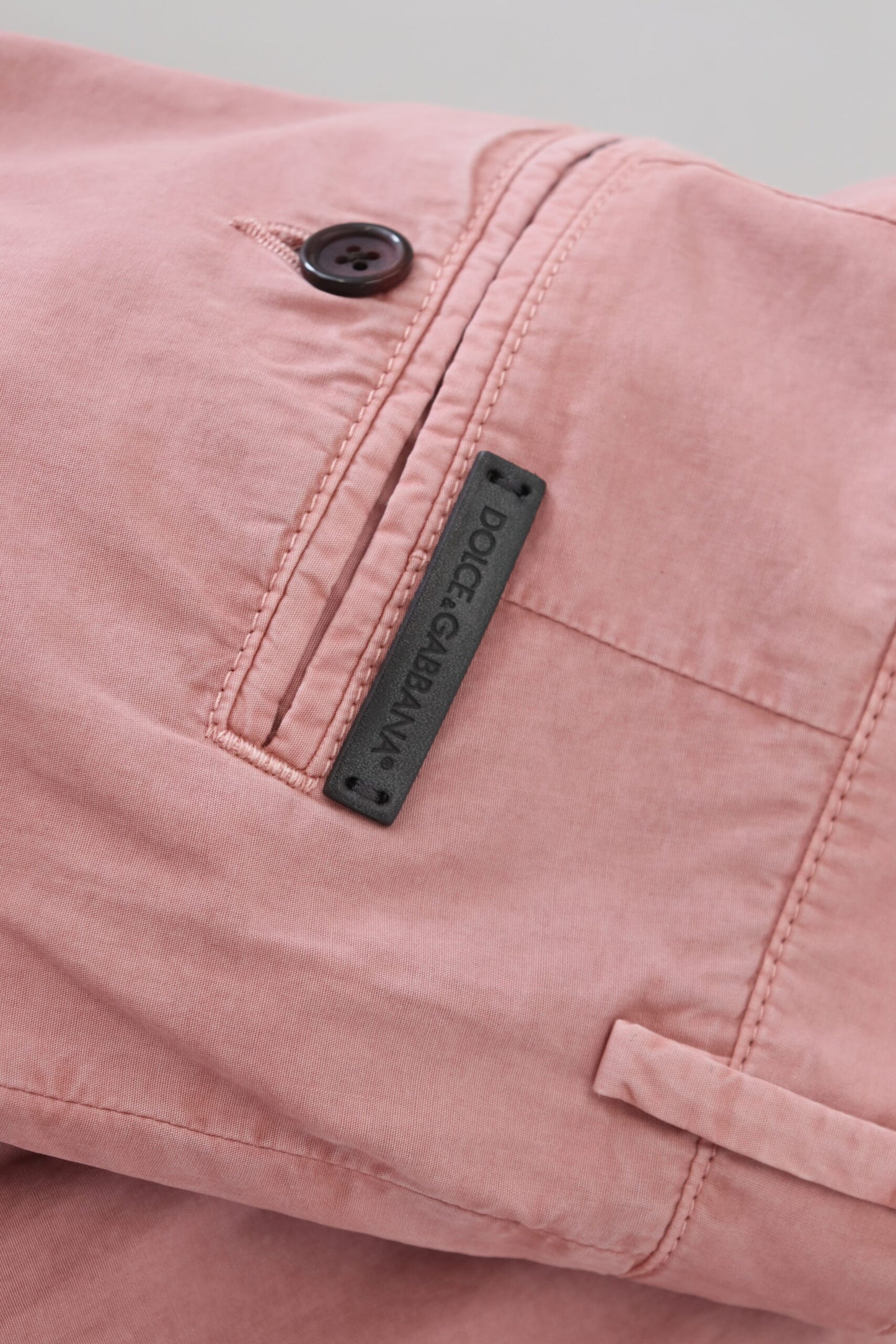 Rosa Chinos Baumwolle Casual Herren Shorts