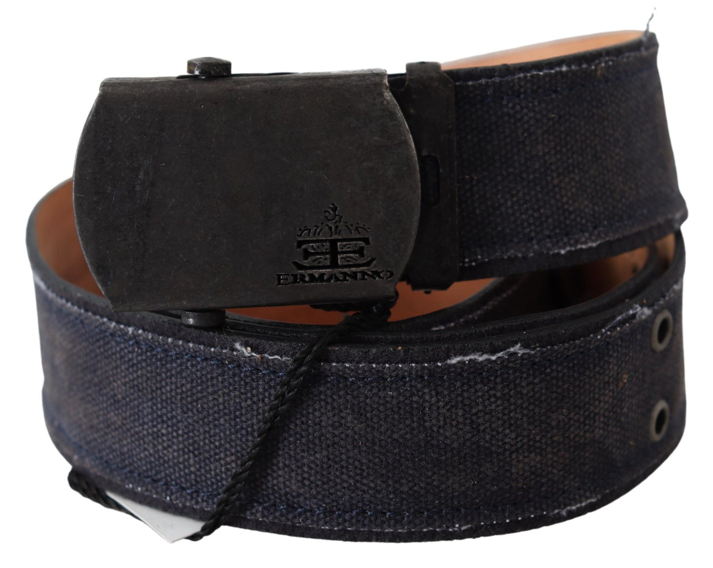 Blauer Leder-Ratschenschnallen-Gürtel