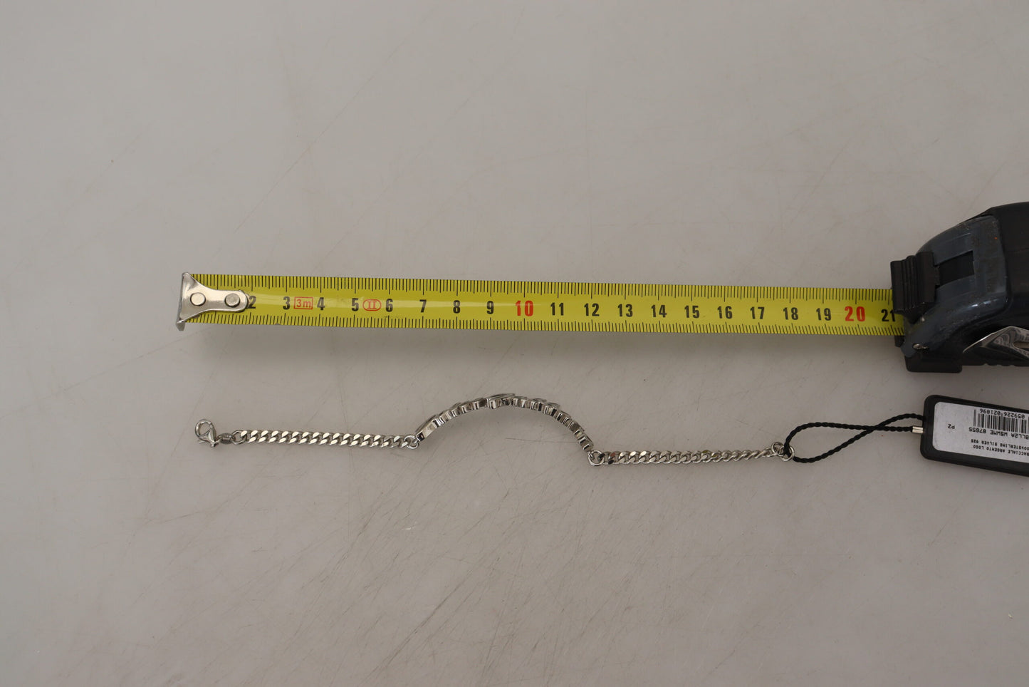 925 Sterling Silber Kette Logo Markenarmband