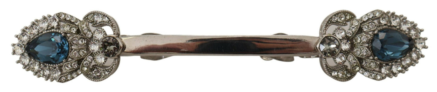 925 Sterling Silber Kristalle Pin Kragen Brosche