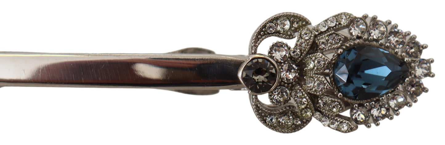 925 Sterling Silber Kristalle Pin Kragen Brosche