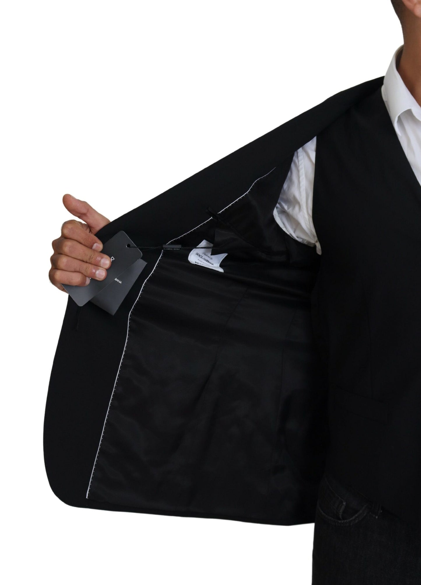 Schwarze Jacke Weste 2 Stück MARTINI Blazer