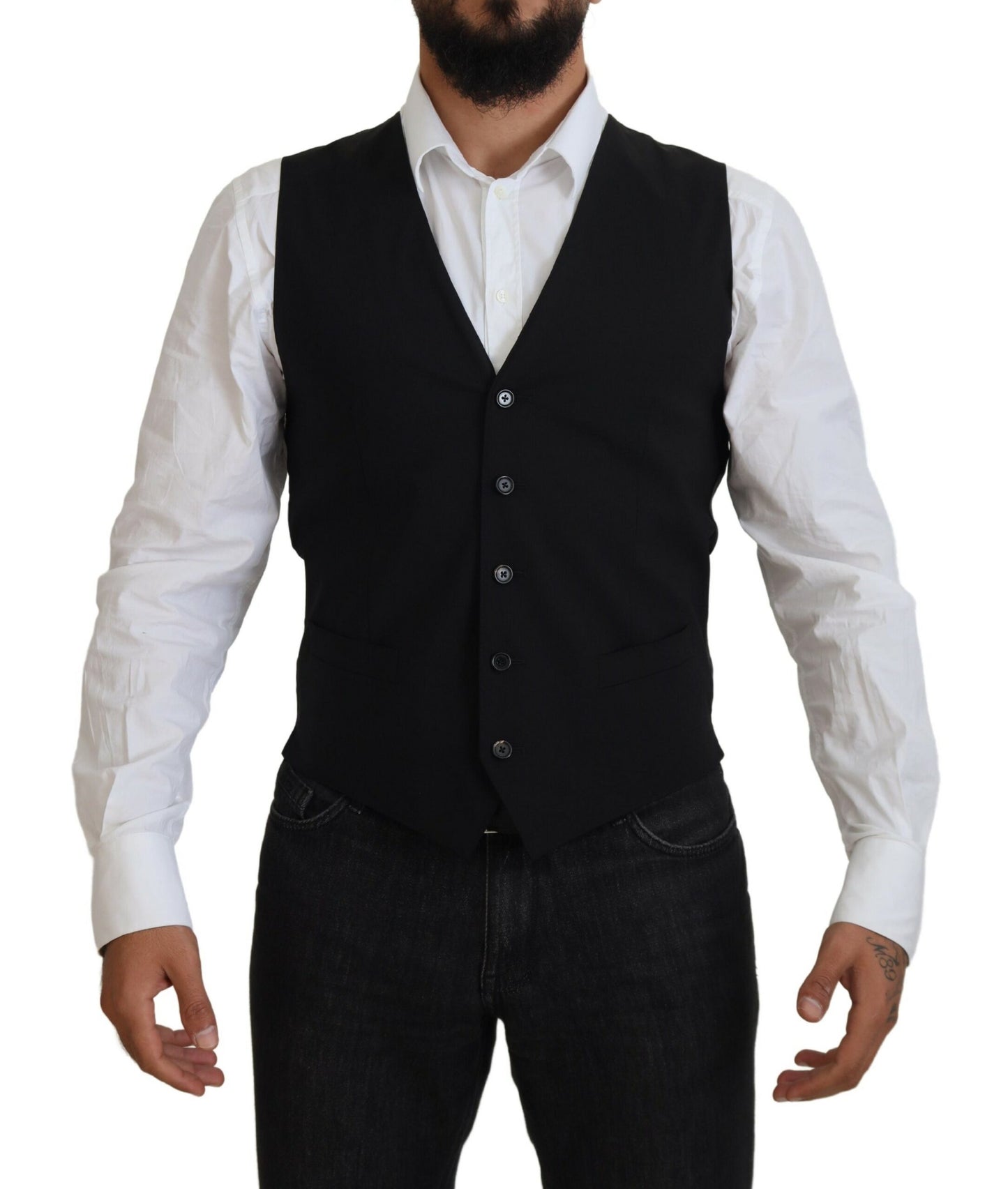 Schwarze Jacke Weste 2 Stück MARTINI Blazer